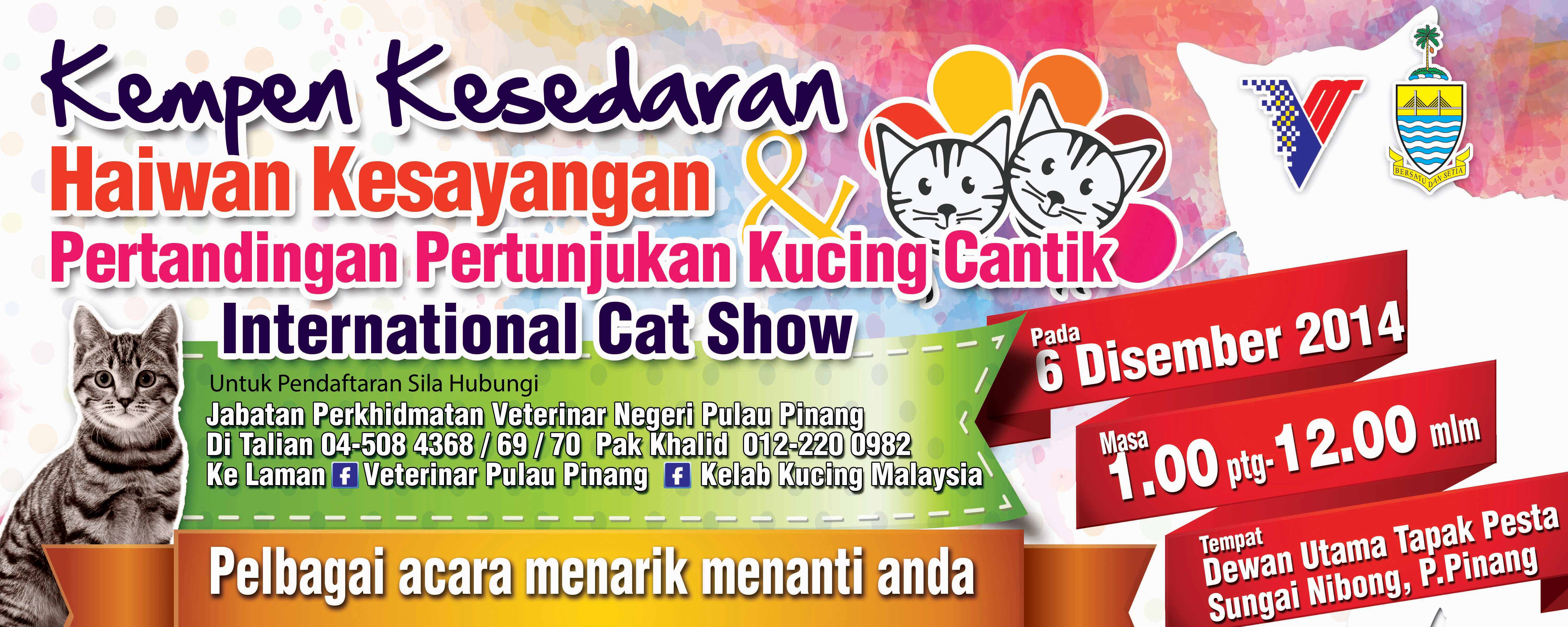 Portal Rasmi JPVPP - Pertandingan Kucing Cantik 2014